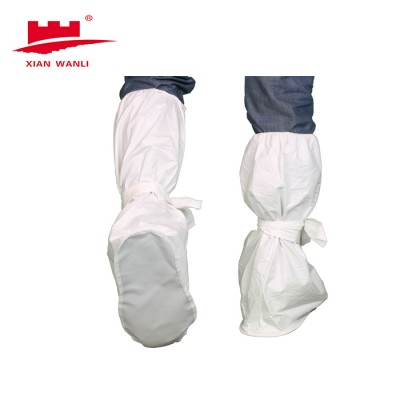 Tyvek Shoe Cover With PVC Sole For Design