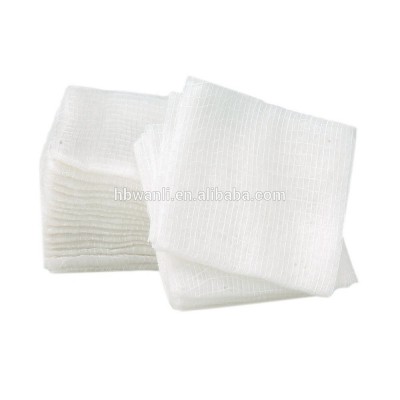 Sterile or Non Sterile Absorbant 100% Cotton Surgical Gauze Sponges