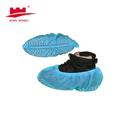 China supplier disposable shoe cover, anti skid overshoe, medical shoes cover