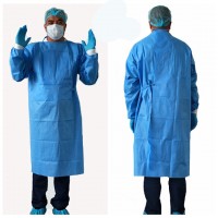 Disposable medical hospital dentist surgical gown